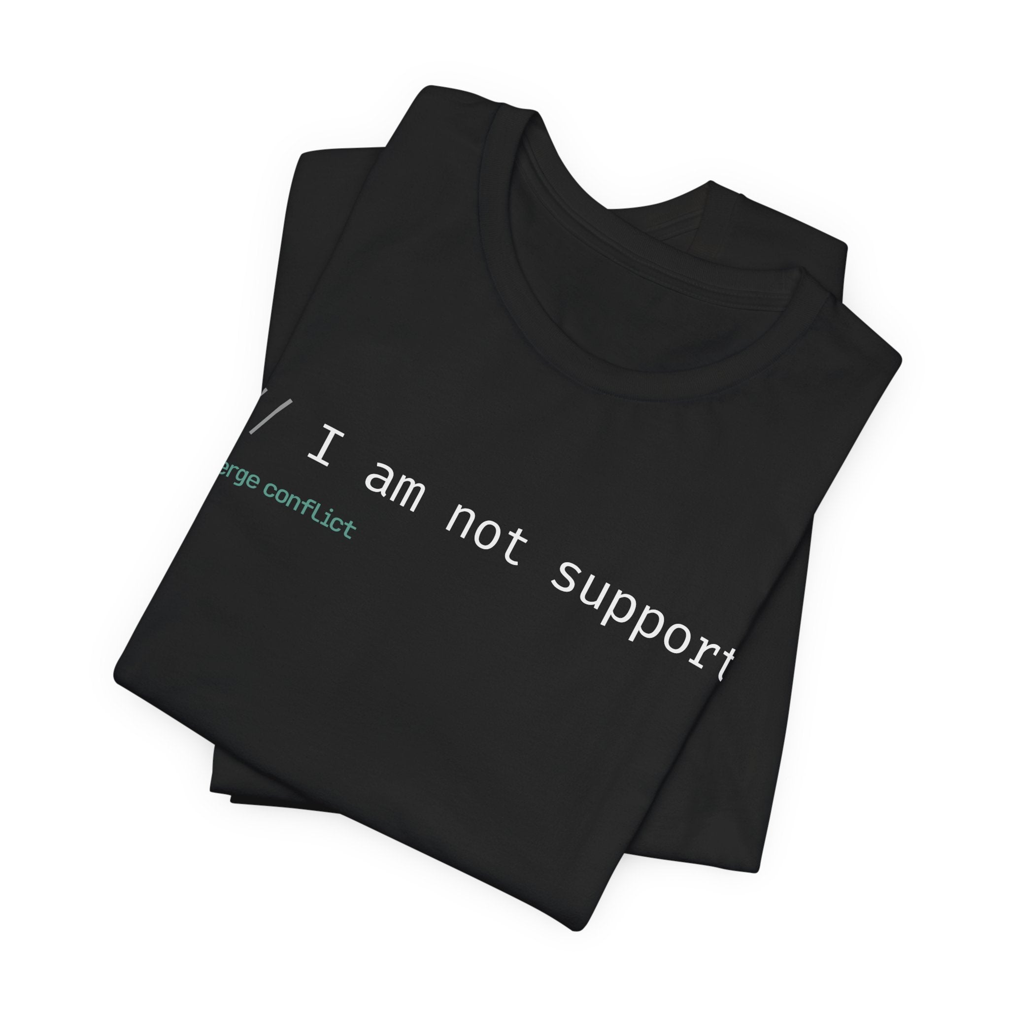 I am not support