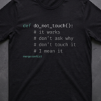 Do Not Touch • Python
