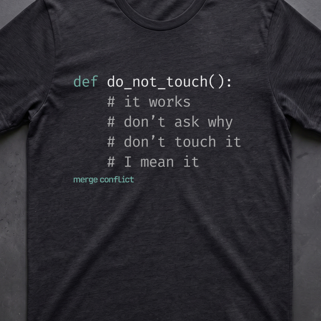 Do Not Touch • Python