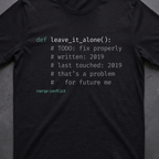 Leave It Alone • Python