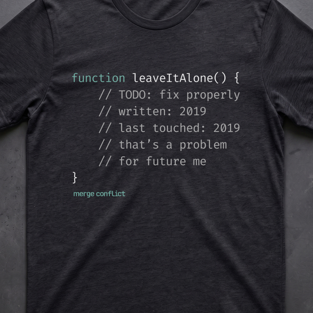 Leave It Alone • JavaScript