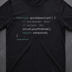 Quick Question • JavaScript