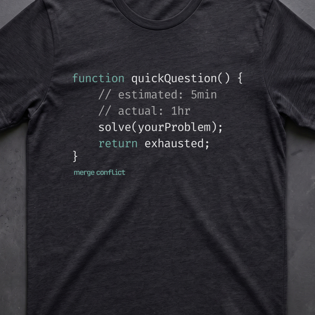 Quick Question • JavaScript