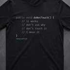 Do Not Touch • Java