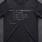 Do Not Touch • Java