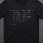 Leave It Alone • Java