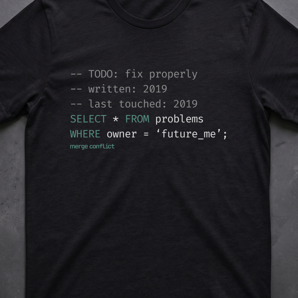 Leave It Alone • SQL