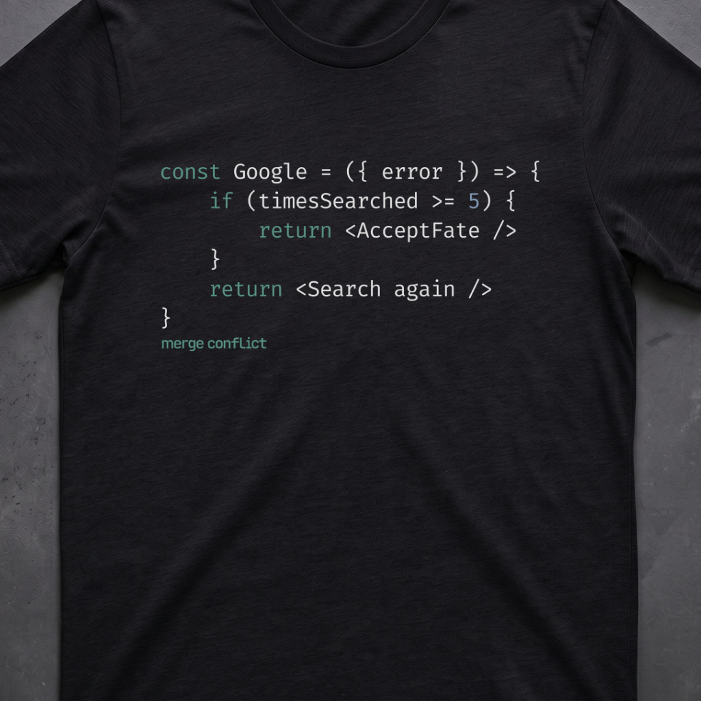 Google Error • React