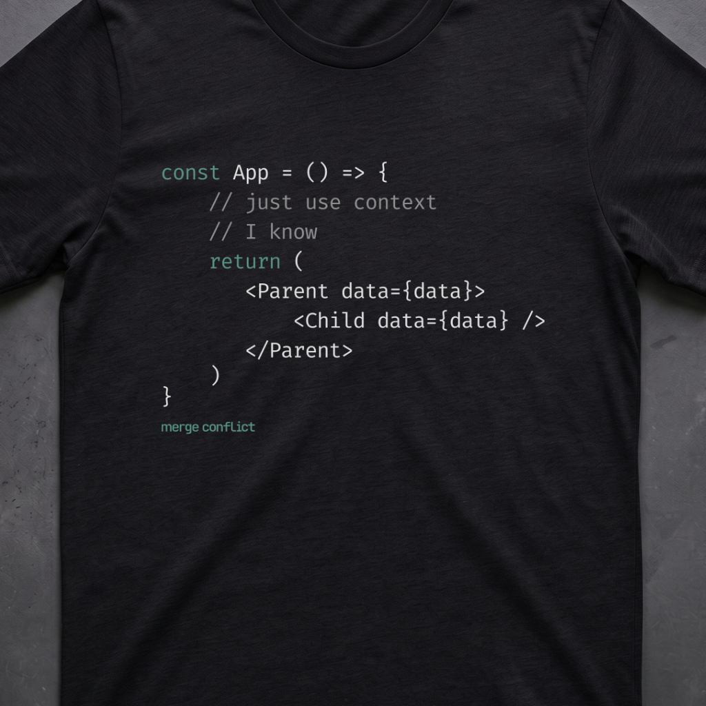 Just Use Context • React