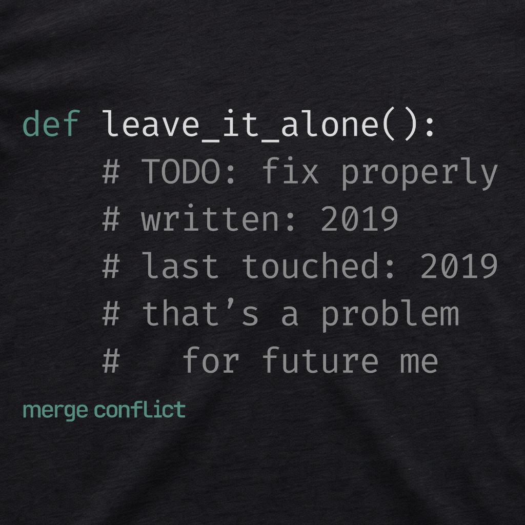 Leave It Alone • Python