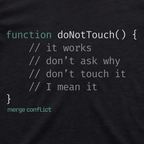 Do Not Touch • JavaScript