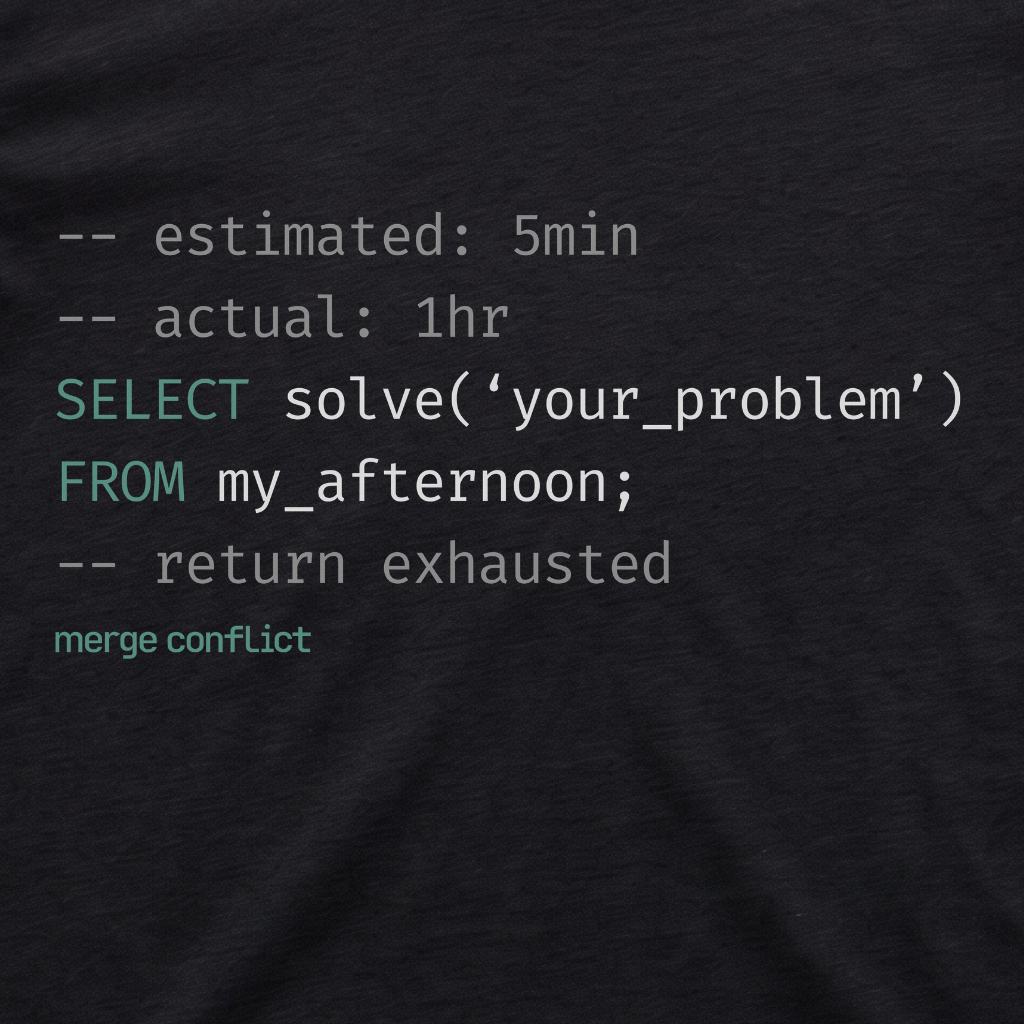 Quick Question • SQL