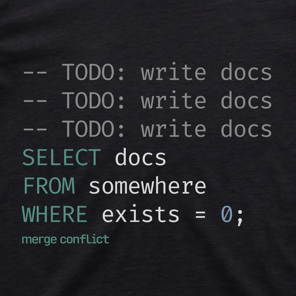 Write Docs • SQL