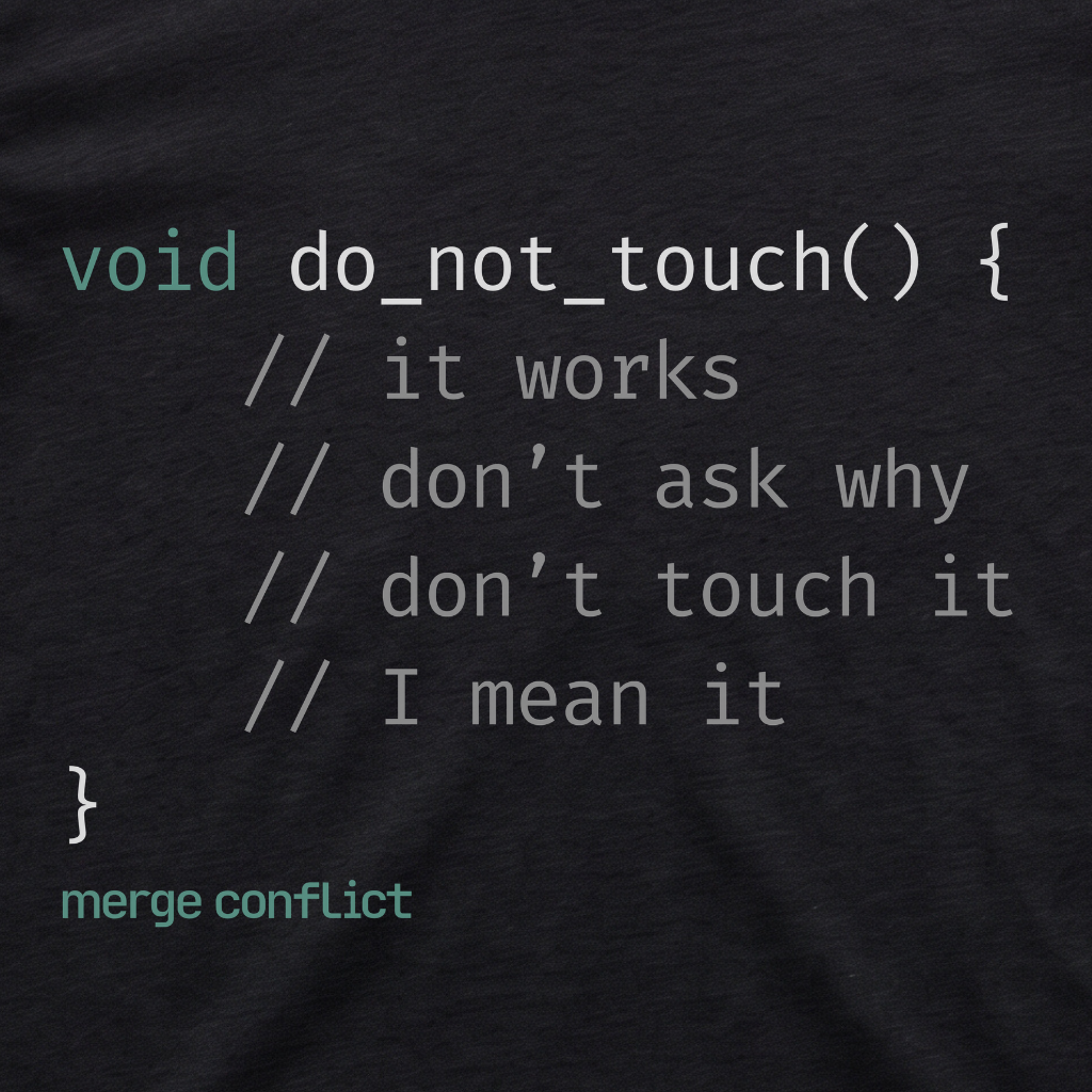 Do Not Touch • C