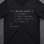 Do Not Touch • C