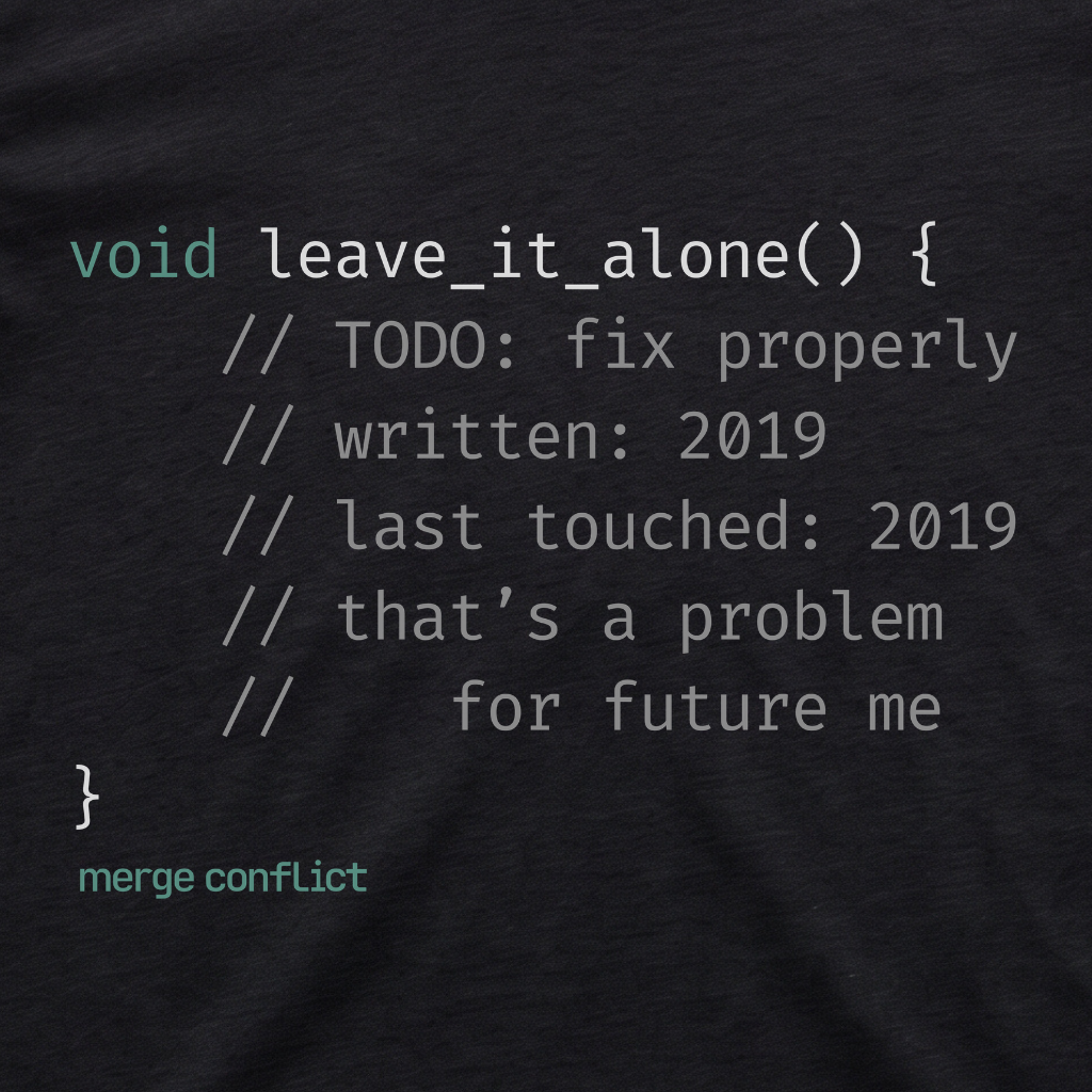 Leave It Alone • C