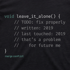 Leave It Alone • C