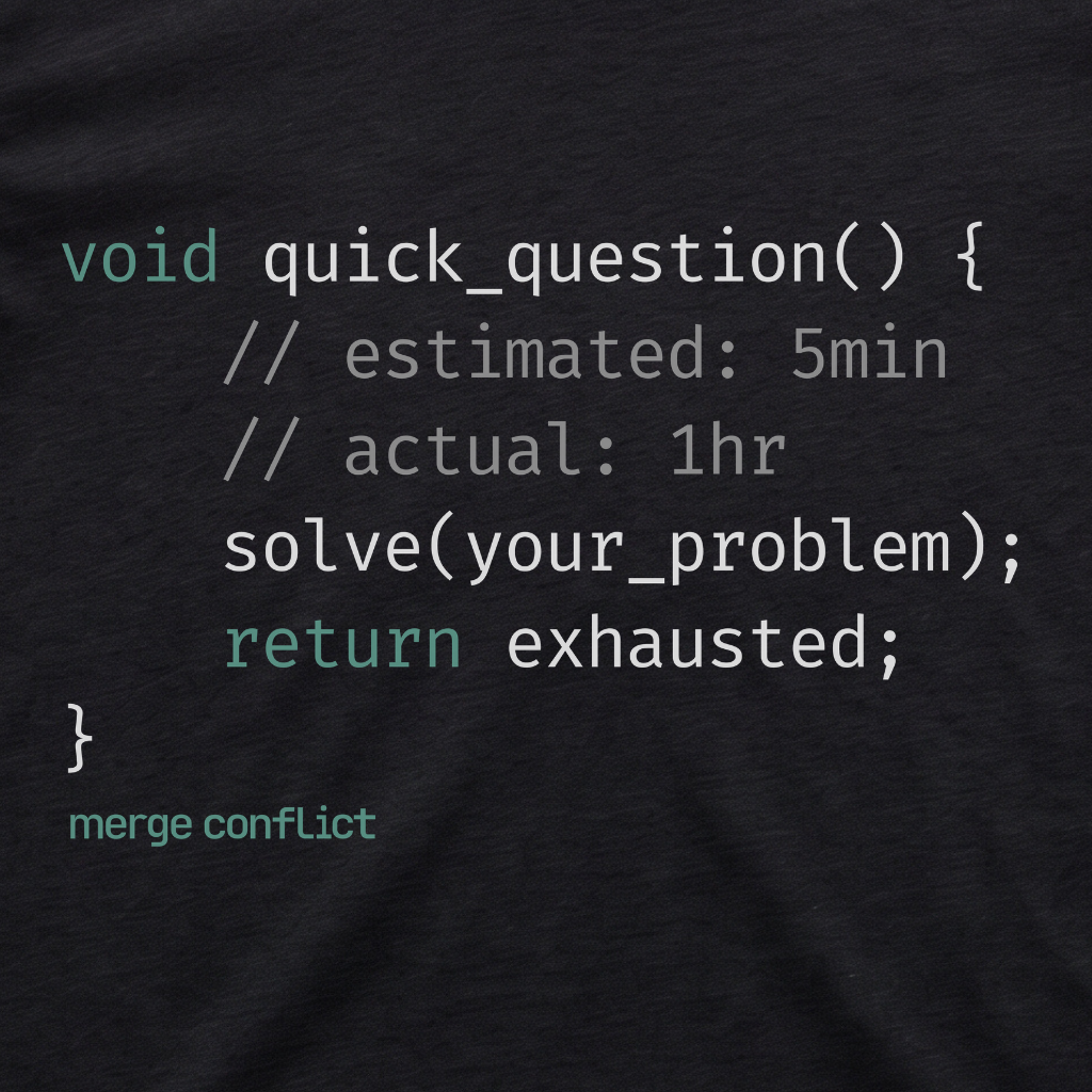 Quick Question • C