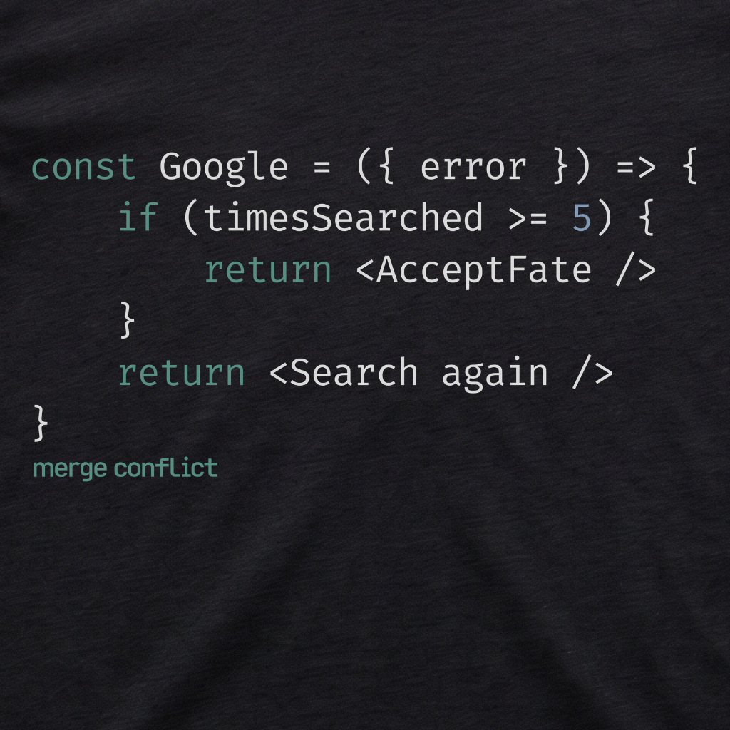 Google Error • React