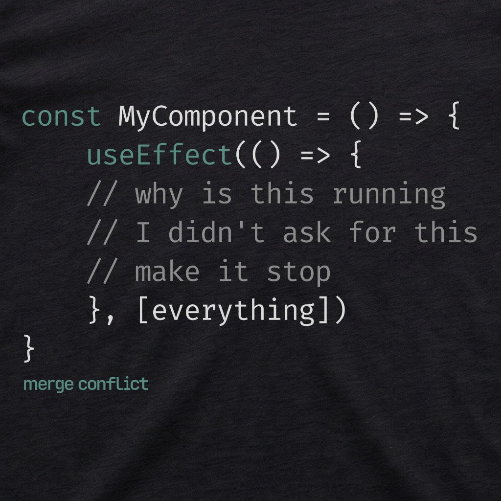 Not Running • React