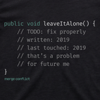 Leave It Alone • Java