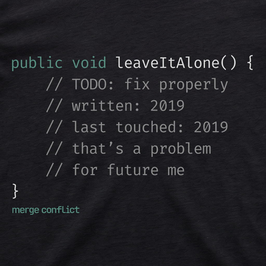 Leave It Alone • Java