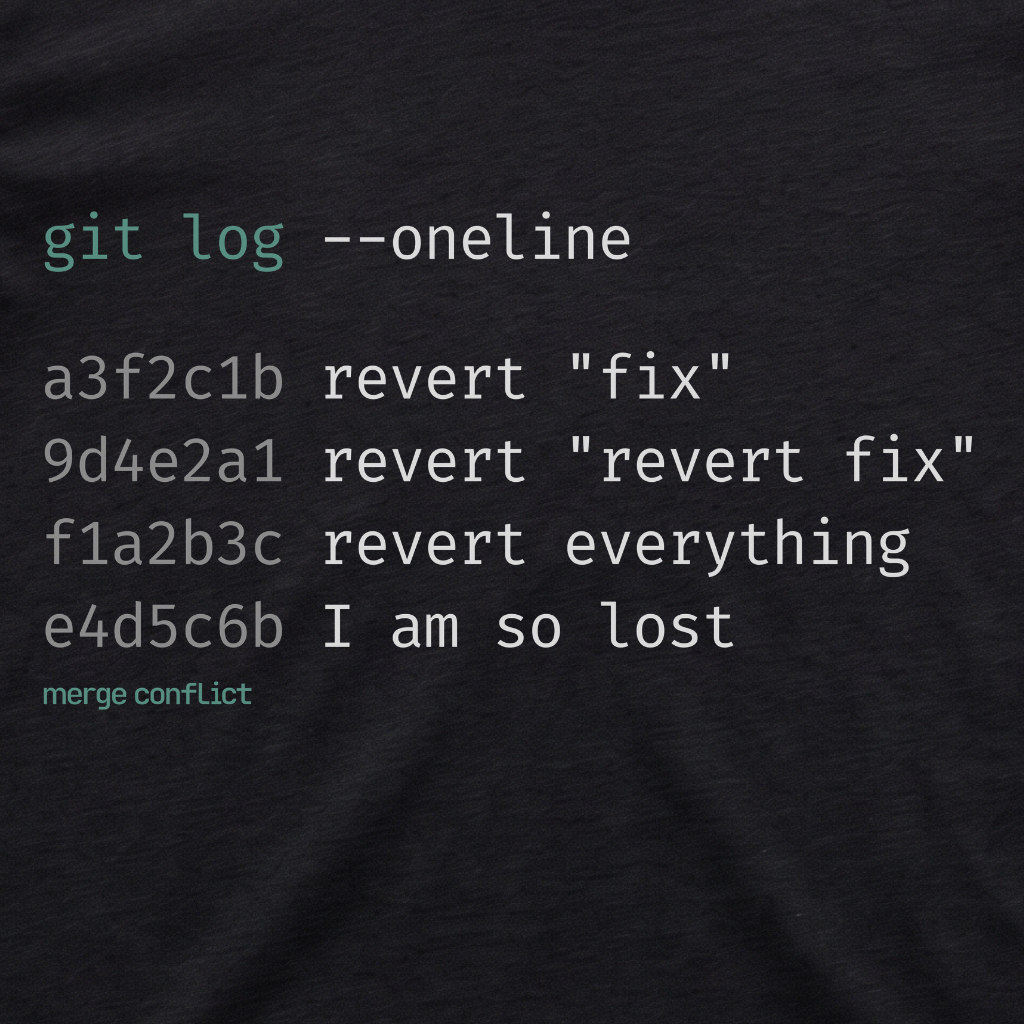 Revert Revert • Git