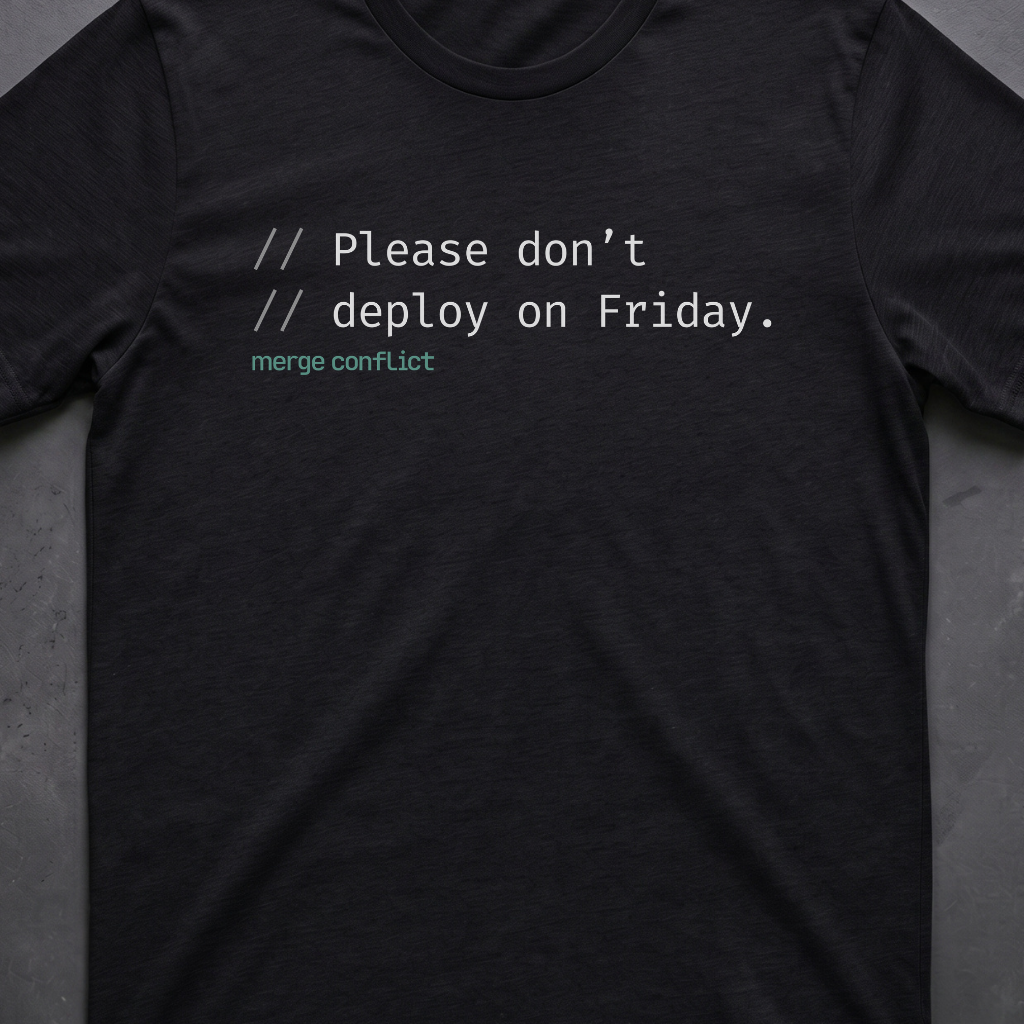 Please don't deploy on Friday.