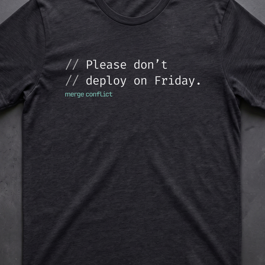 Please don't deploy on Friday.