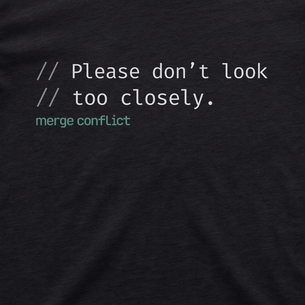 Don't look too closely.