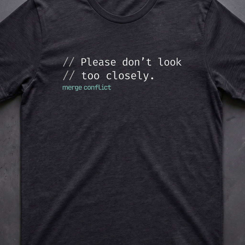 Don't look too closely.