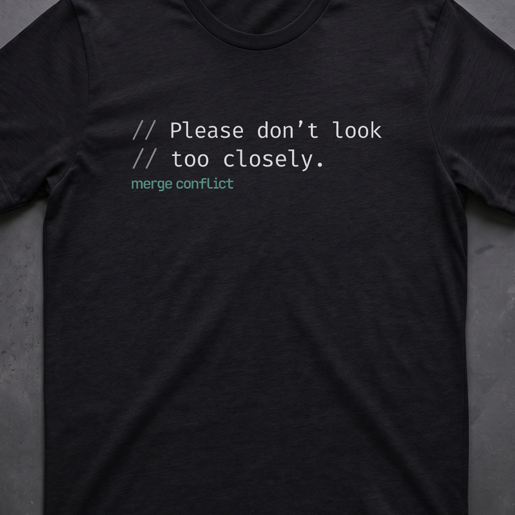 Don't look too closely.