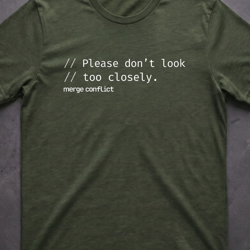 Don't look too closely.