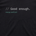 Good enough.