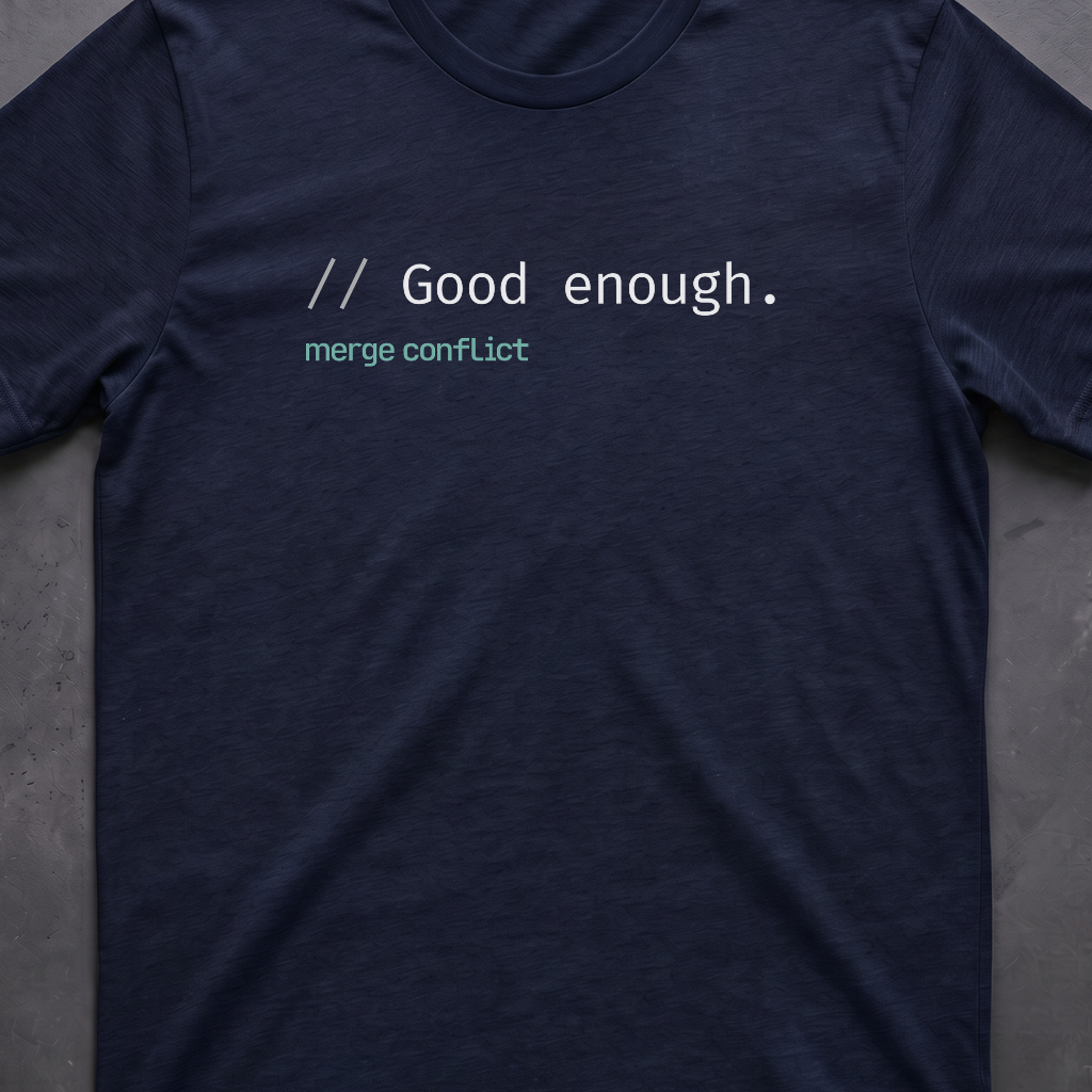 Good enough.