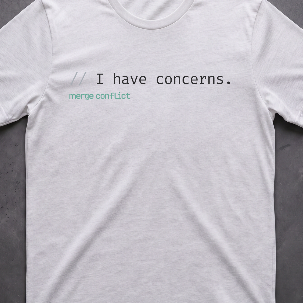 I have concerns.