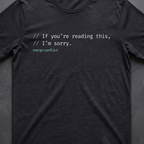 If you're reading this, I'm sorry.