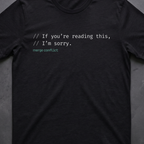 If you're reading this, I'm sorry.