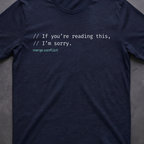 If you're reading this, I'm sorry.