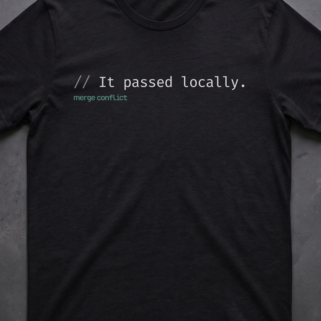 It passed locally.