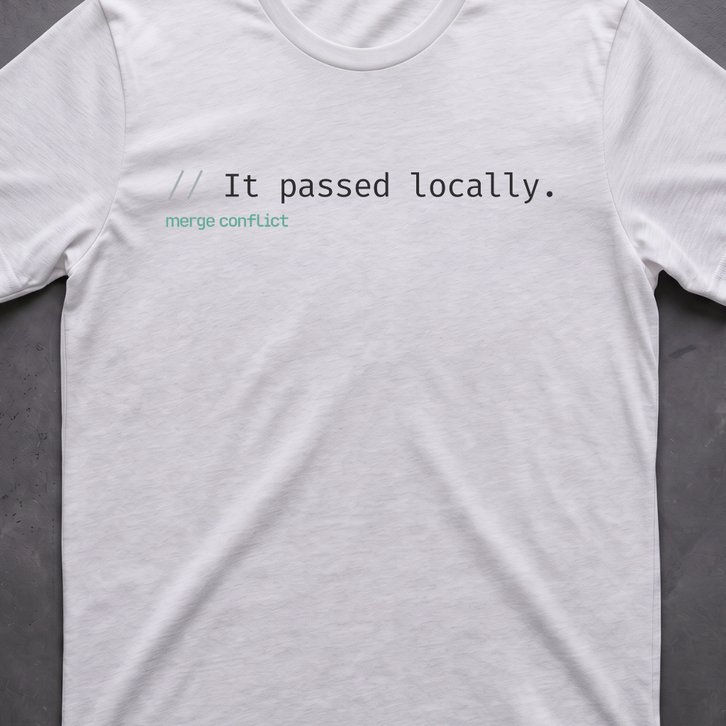 It passed locally.