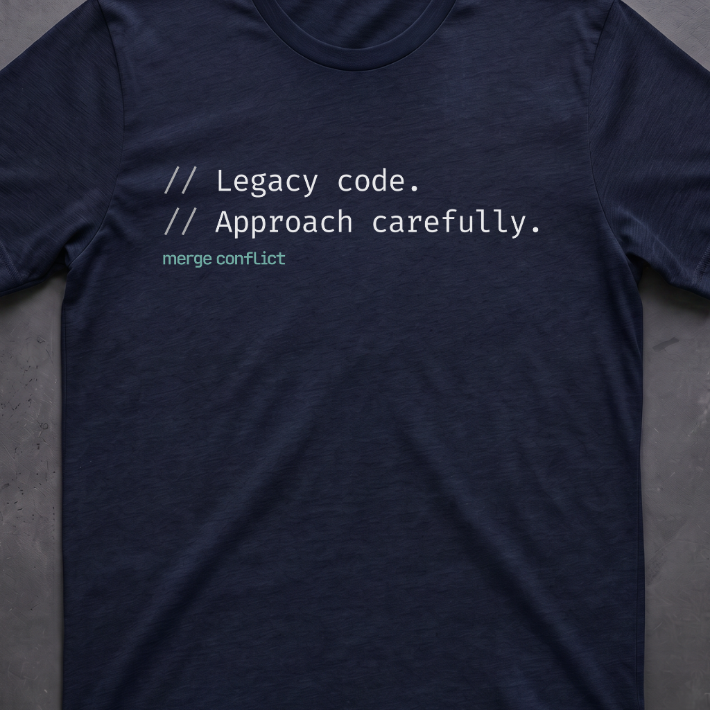 Legacy Code. Approach carefully.