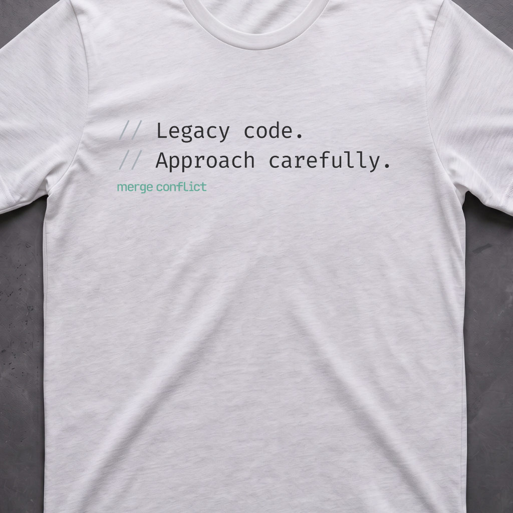 Legacy Code. Approach carefully.