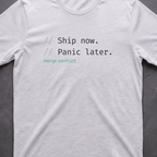 Ship now. Panic later.