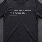 There was a reason.