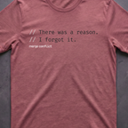 There was a reason.