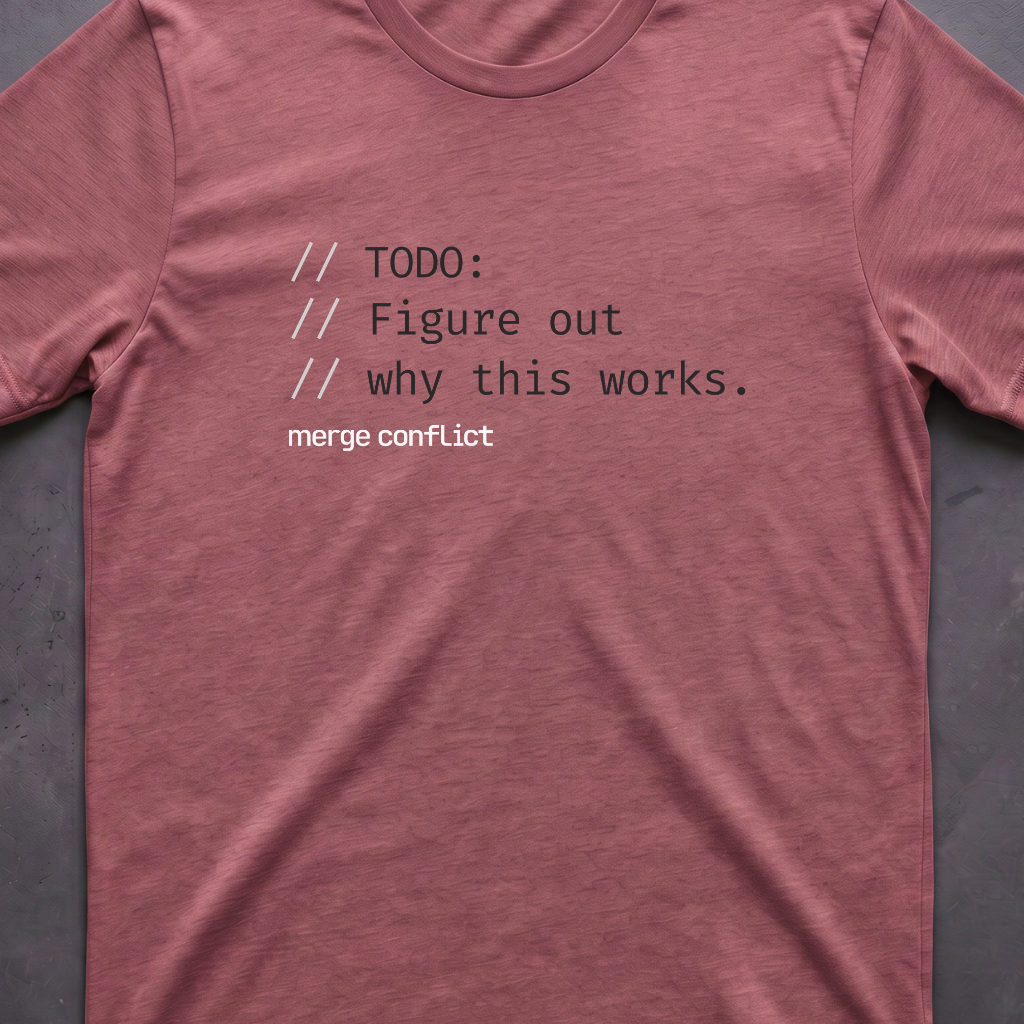 Todo: Figure out why this works.