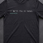 We'll fix it later.