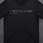 We'll fix it later.