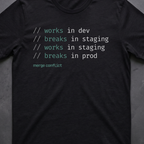 Works in dev